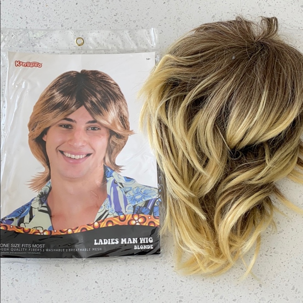 Men’s Shaggy Wig